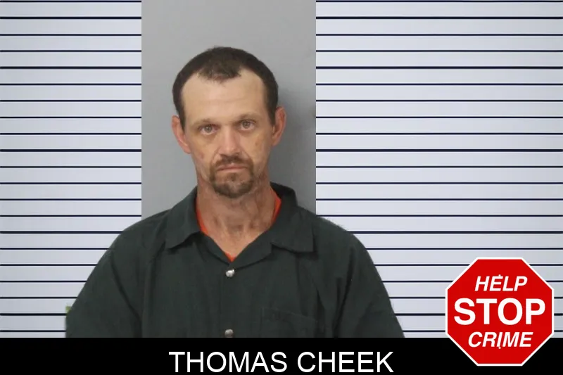 Thomas Cheek mugshot