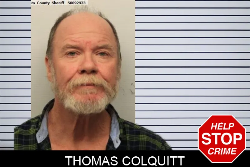 Thomas Colquitt mugshot