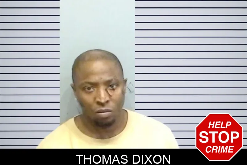 Thomas Dixon mugshot