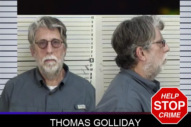 Thomas Golliday mugshot