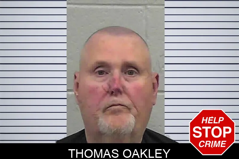 Thomas Oakley mugshot