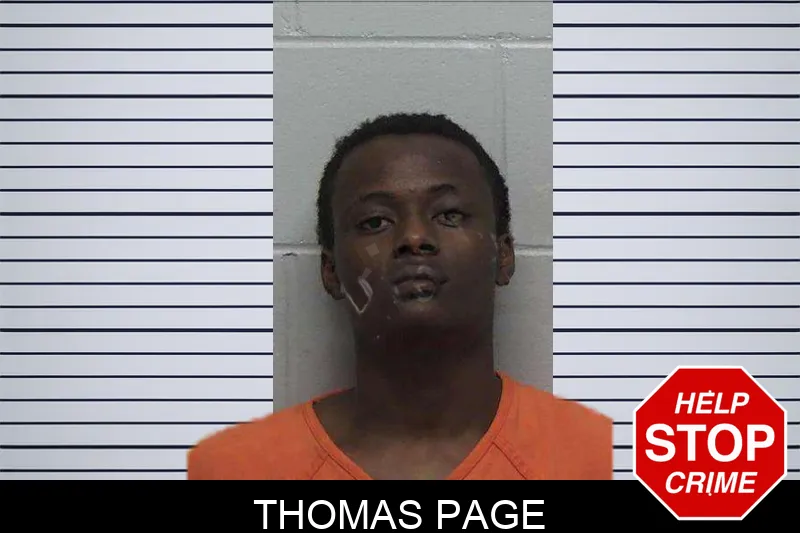 Thomas Page mugshot