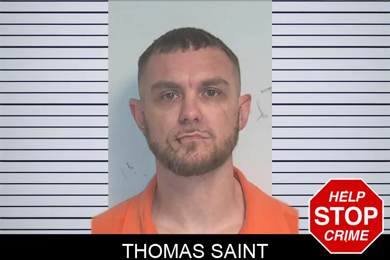 Thomas Saint mugshot