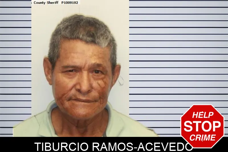 Tiburcio Ramos-Acevedo mugshot