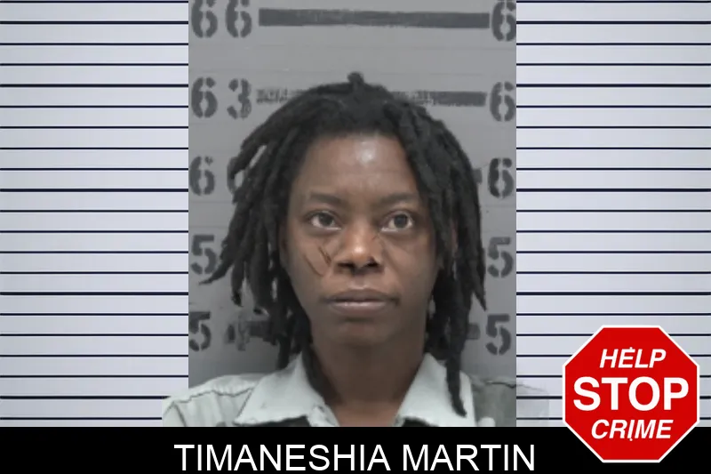Timaneshia Martin mugshot