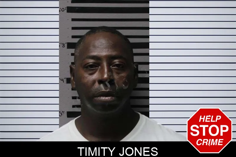 Timity Jones mugshot