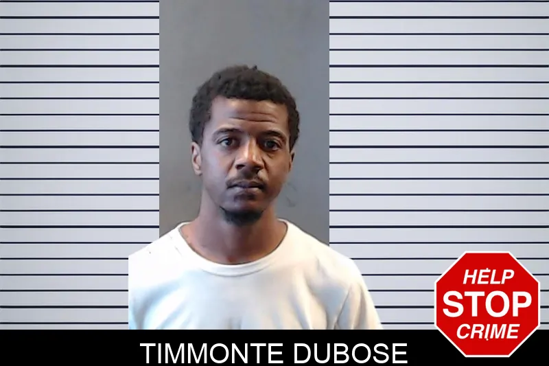 Timmonte Dubose mugshot