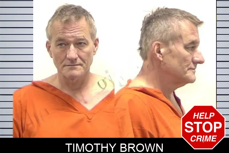 Timothy Brown mugshot