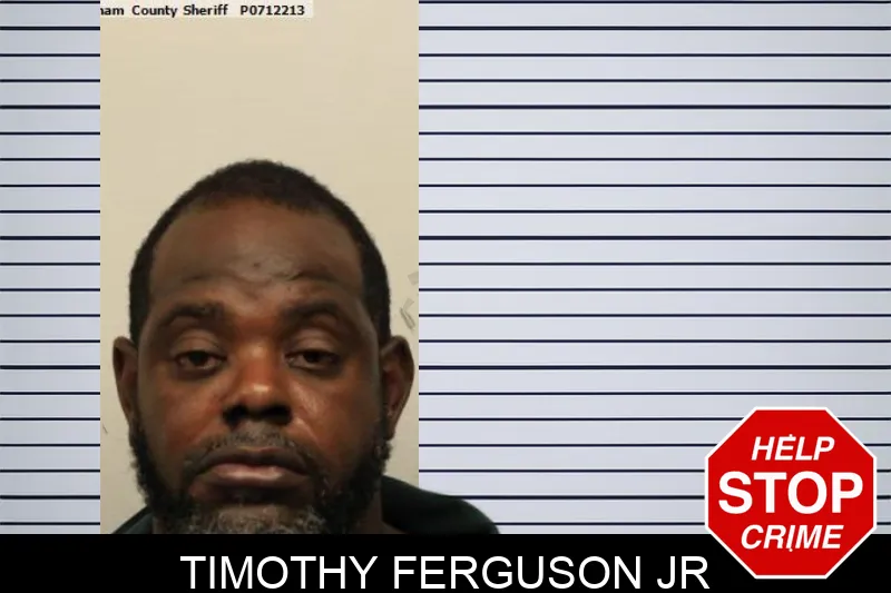 Timothy Ferguson Jr mugshot