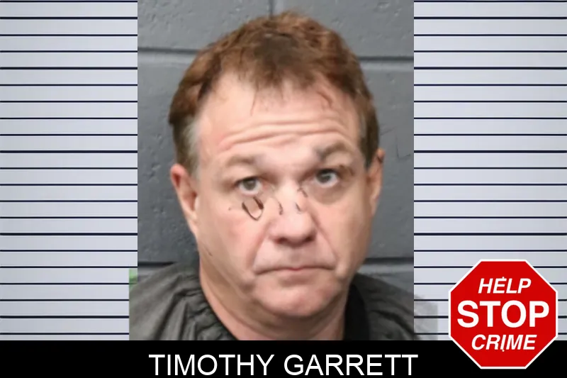 Timothy Garrett mugshot