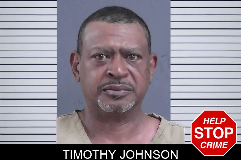 Timothy Johnson mugshot