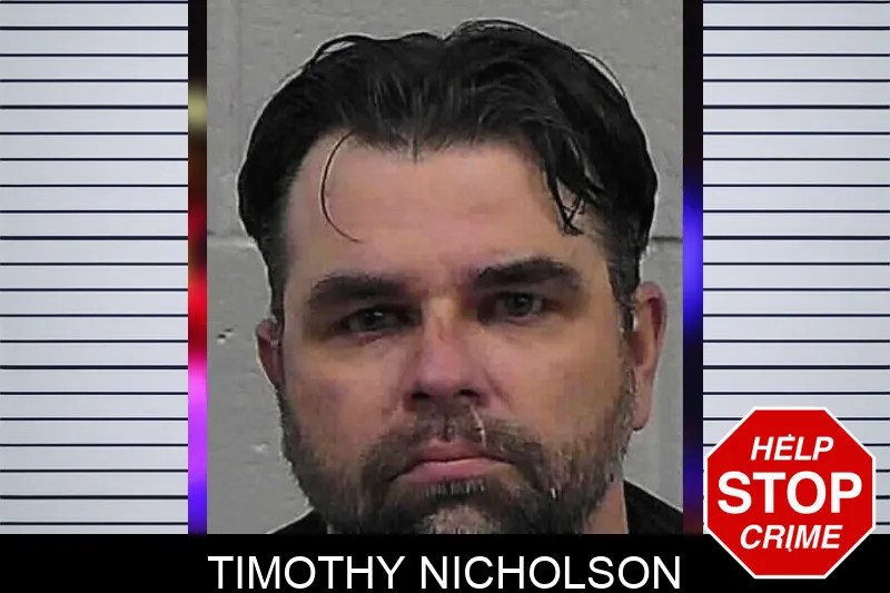 Timothy Nicholson mugshot
