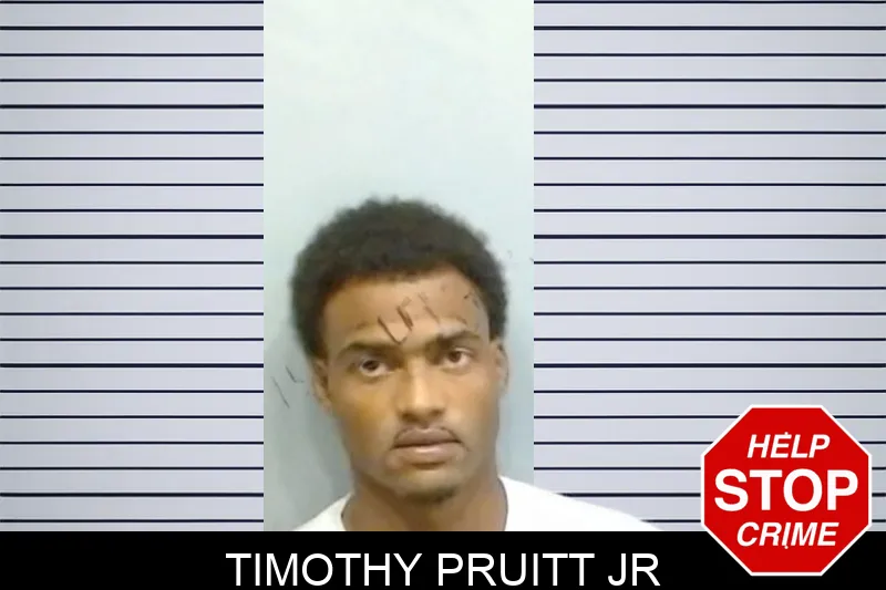Timothy Pruitt Jr mugshot