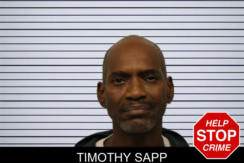 Timothy Sapp mugshot