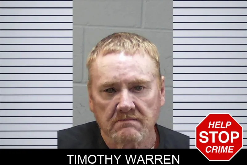 Timothy Warren mugshot