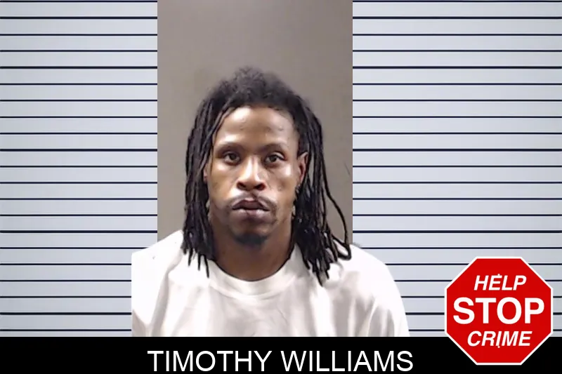 Timothy Williams mugshot