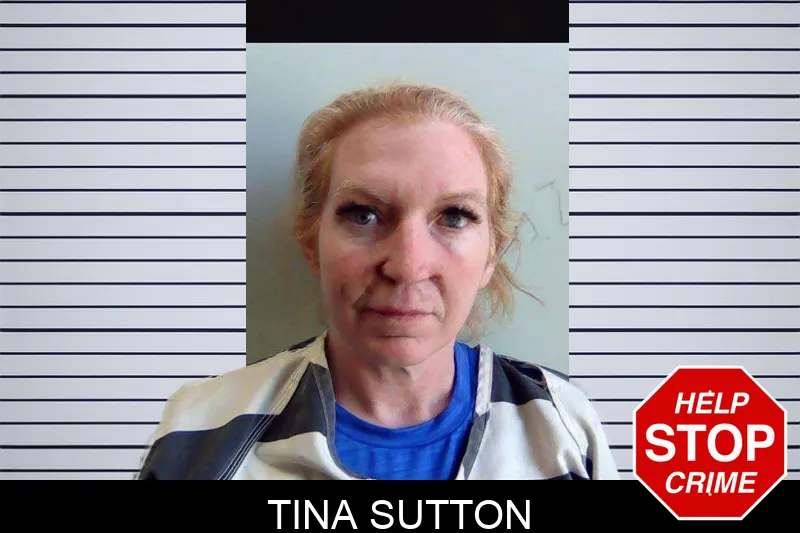 Tina Sutton mugshot