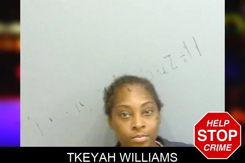 Tkeyah Williams mugshot