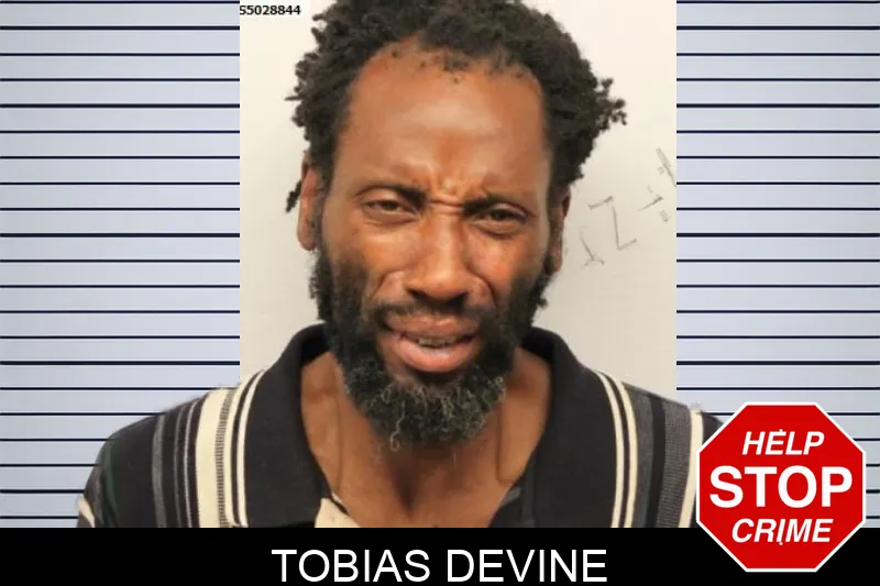 Tobias Devine mugshot