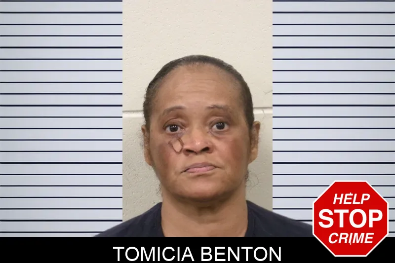 Tomicia Benton mugshot