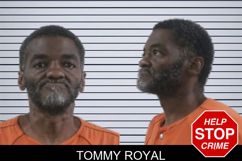 Tommy Royal mugshot