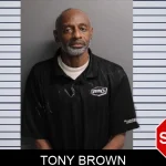 Tony Brown mugshot