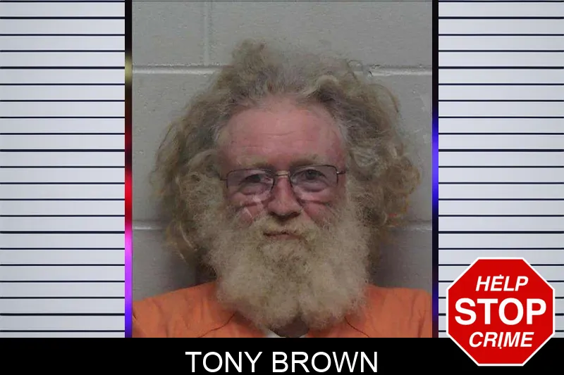Tony Brown mugshot