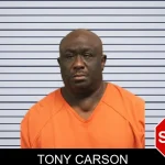 Tony Carson mugshot – Lumpkin County , Georgia Tony Carson mugshot