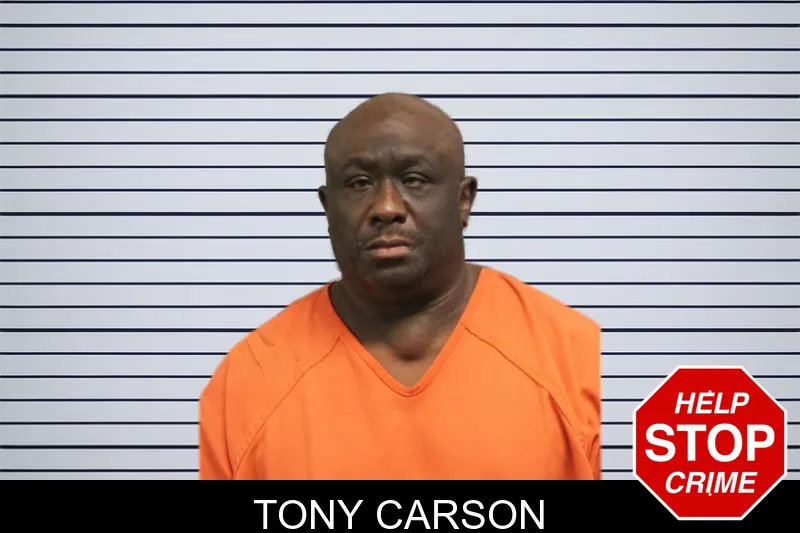 Tony Carson mugshot – Lumpkin County , Georgia Tony Carson mugshot