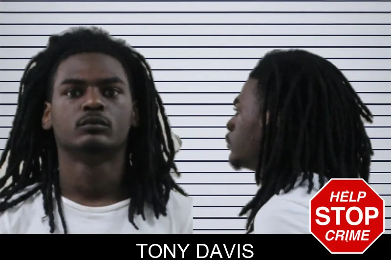 Tony Davis mugshot