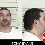 Tony Evans mugshot