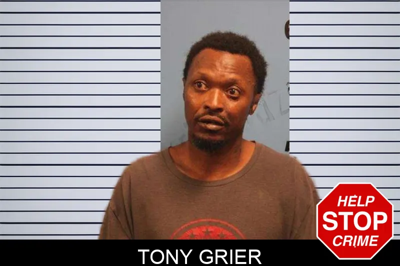 Tony Grier mugshot