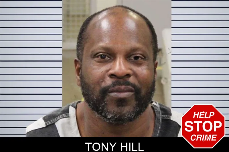 Tony Hill mugshot