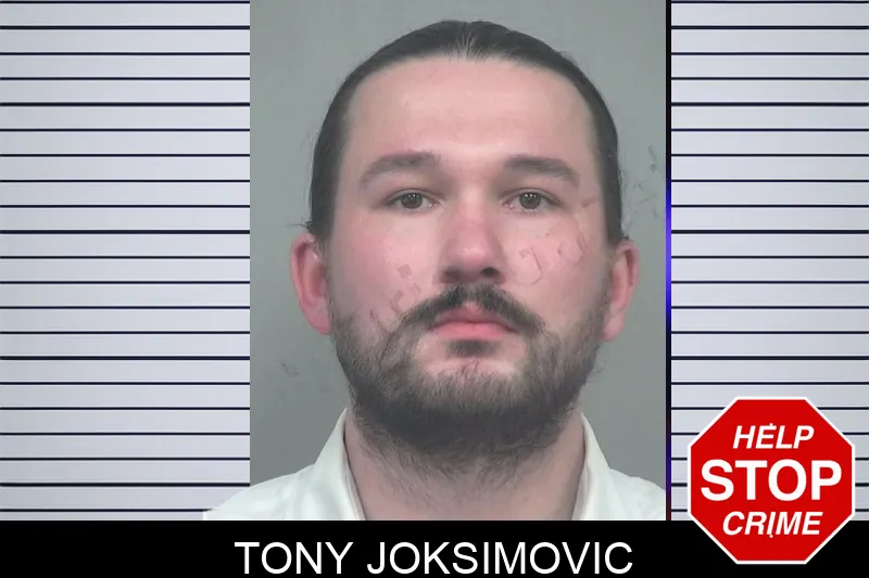 Tony Joksimovic mugshot