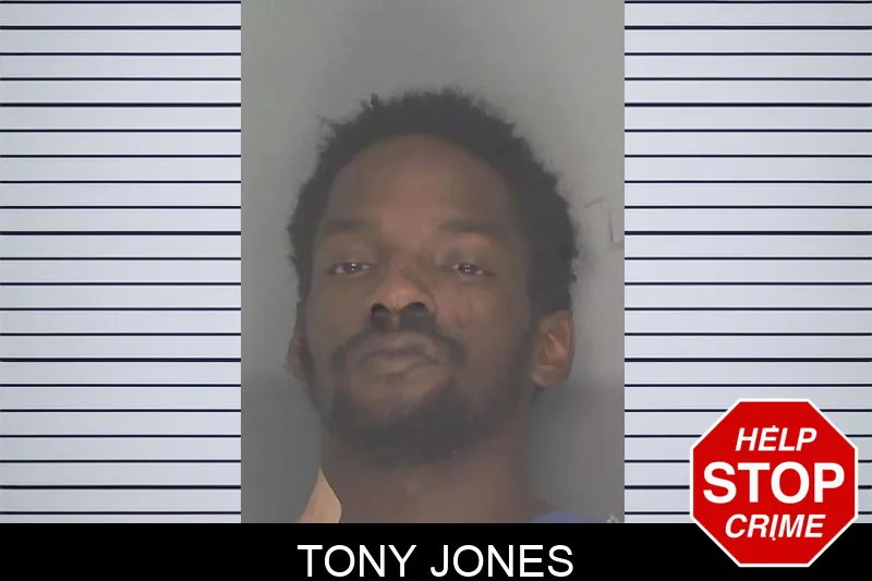 Tony Jones mugshot