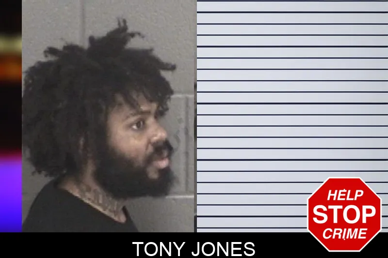 Tony Jones mugshot