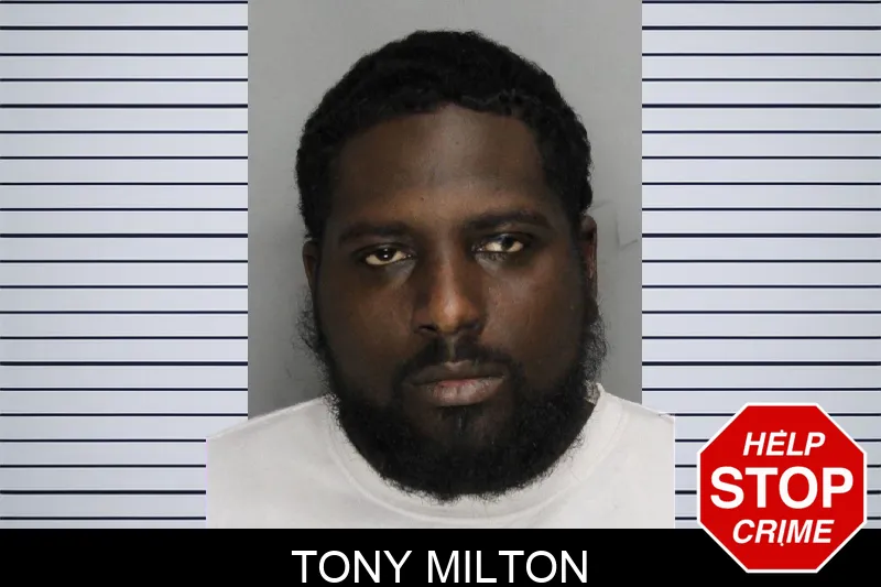 Tony Milton mugshot