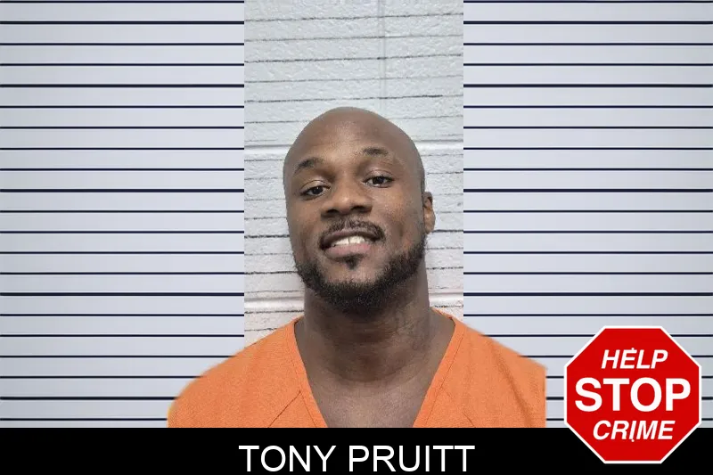 Tony Pruitt mugshot