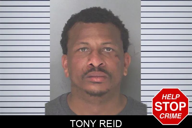 Tony Reid mugshot