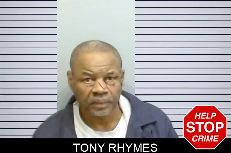 Tony Rhymes mugshot