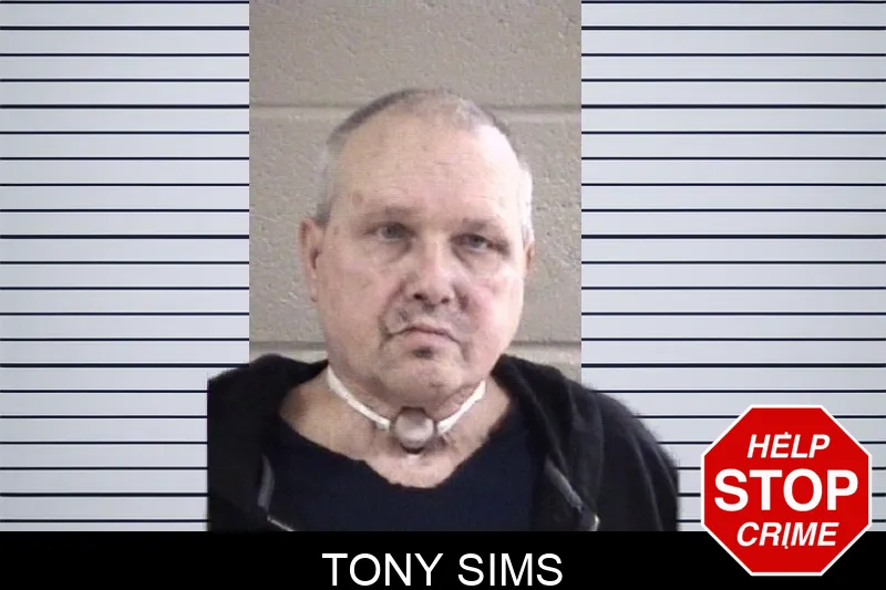 Tony Sims mugshot