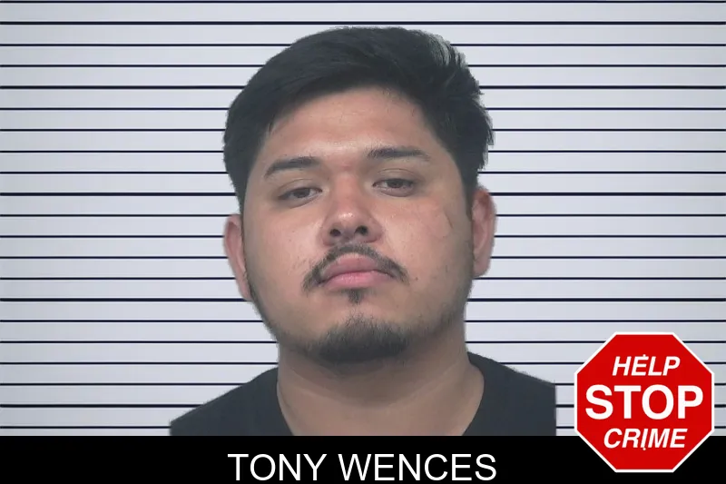 Tony Wences mugshot