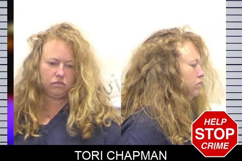 Tori Chapman mugshot