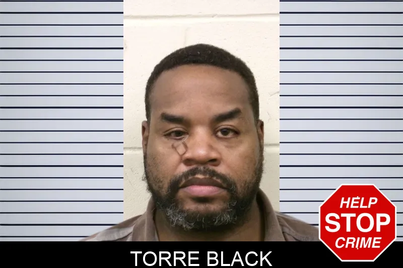 Torre Black mugshot
