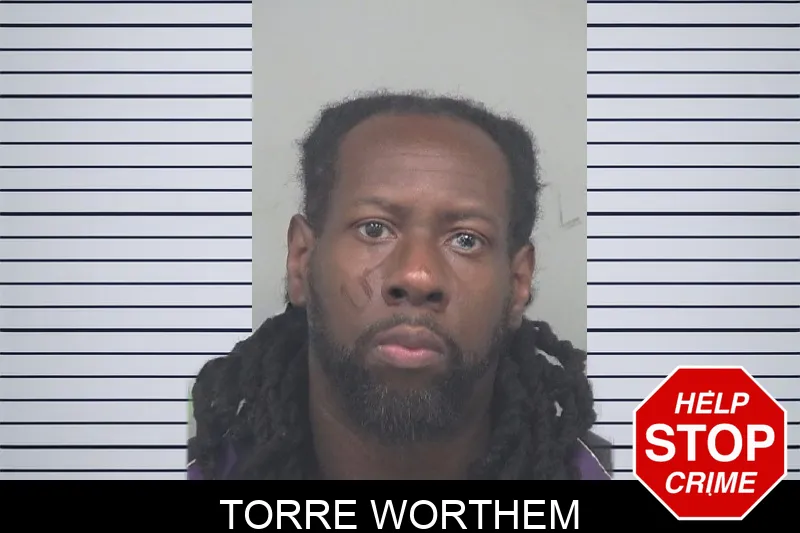 Torre Worthem mugshot
