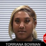 Torriana Bowman mugshot – Baldwin County , Georgia Torriana Bowman mugshot