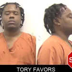 Tory Favors mugshot