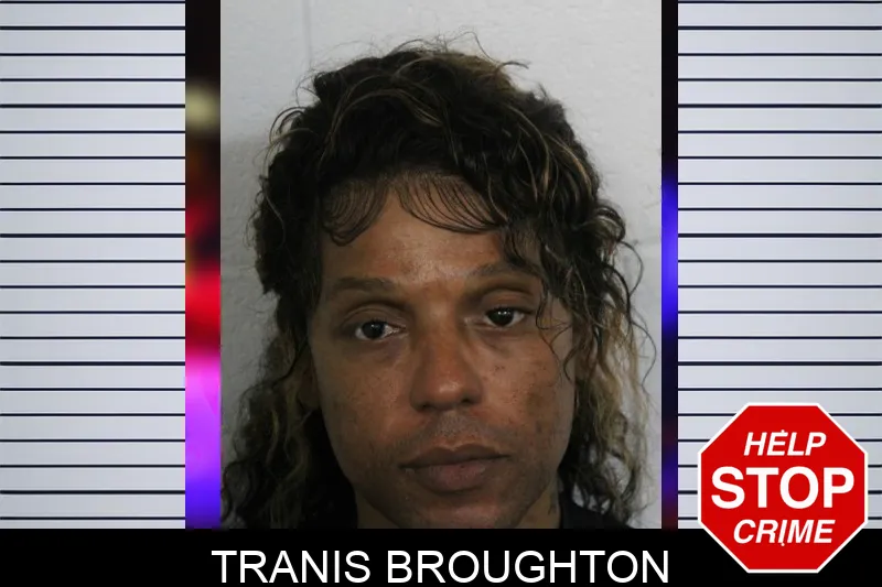 Tranis Broughton mugshot