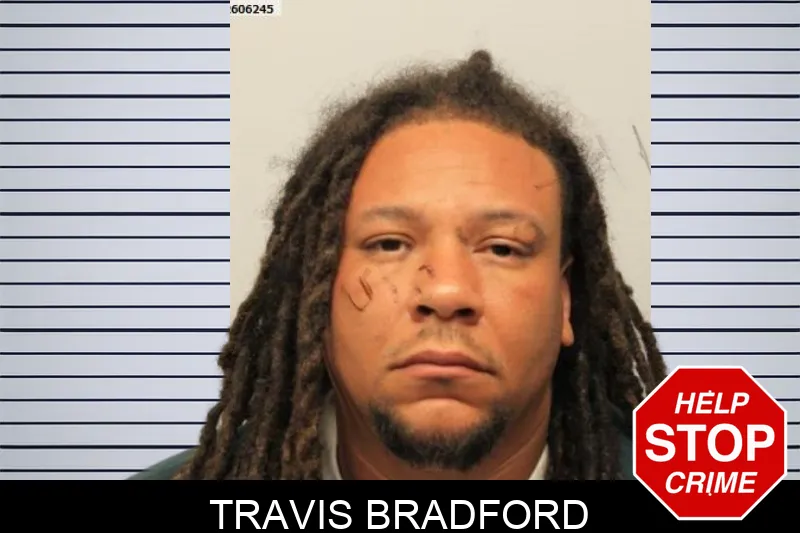 Travis Bradford mugshot
