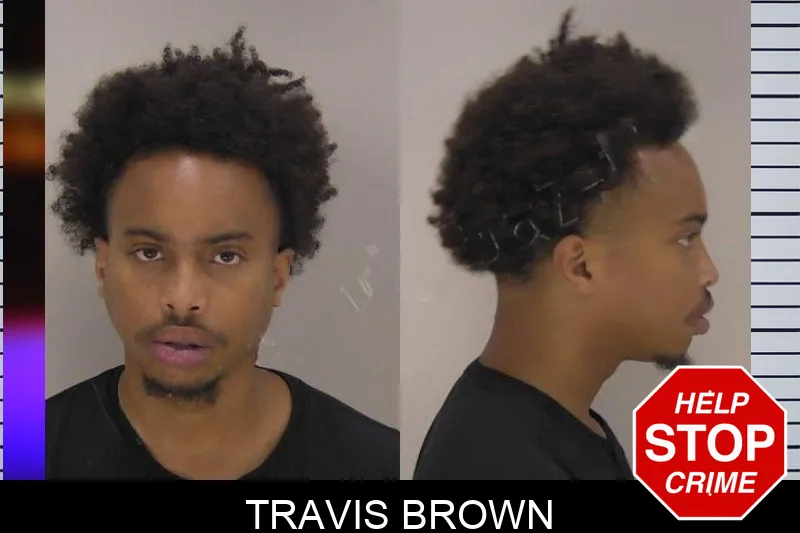 Travis Brown mugshot
